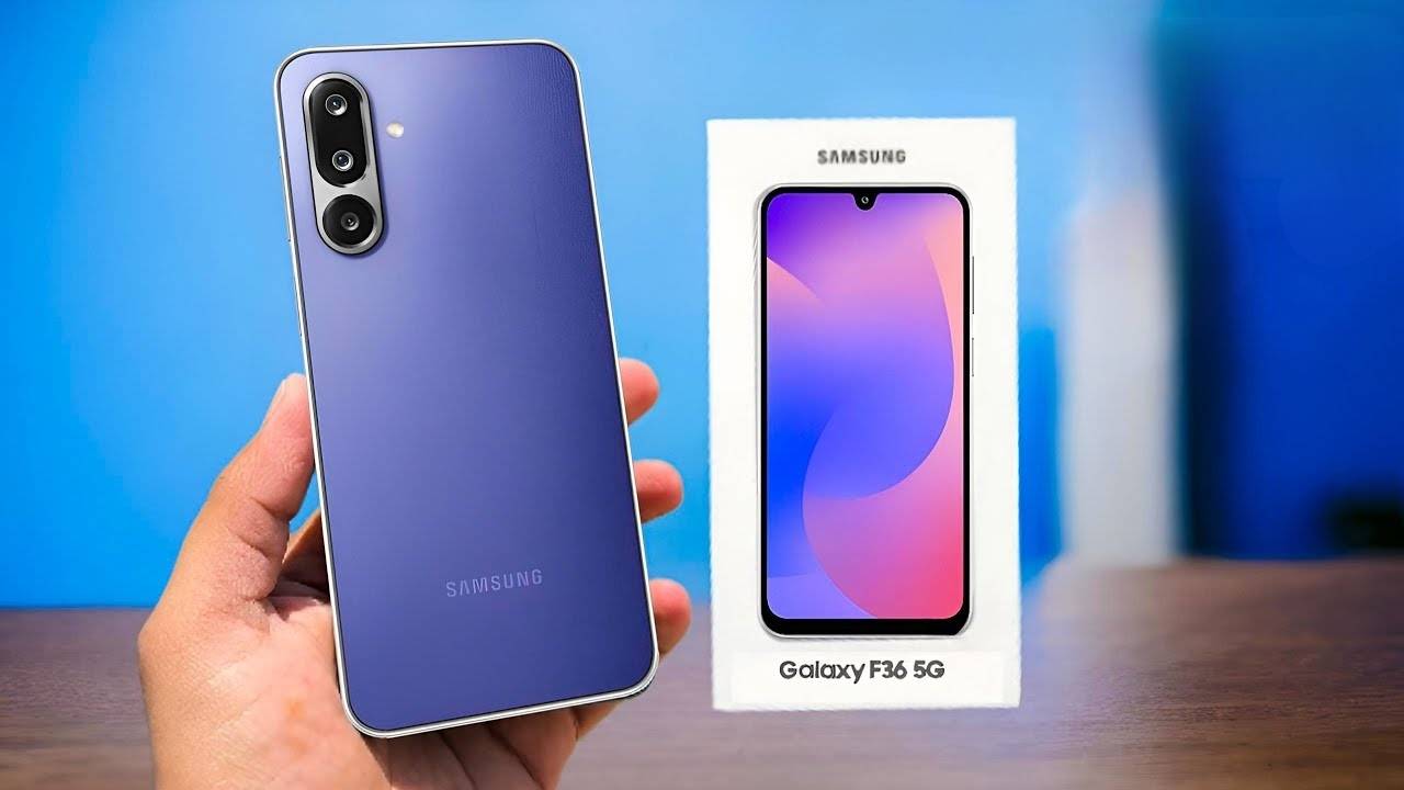 Samsung Galaxy F36 5G: el nuevo smartphone que sorprende con diseño moderno y gran potencia