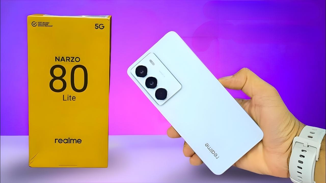 Realme Narzo 80 Lite 5G: el nuevo smartphone económico que llega con batería duradera, diseño atractivo y conectividad 5G