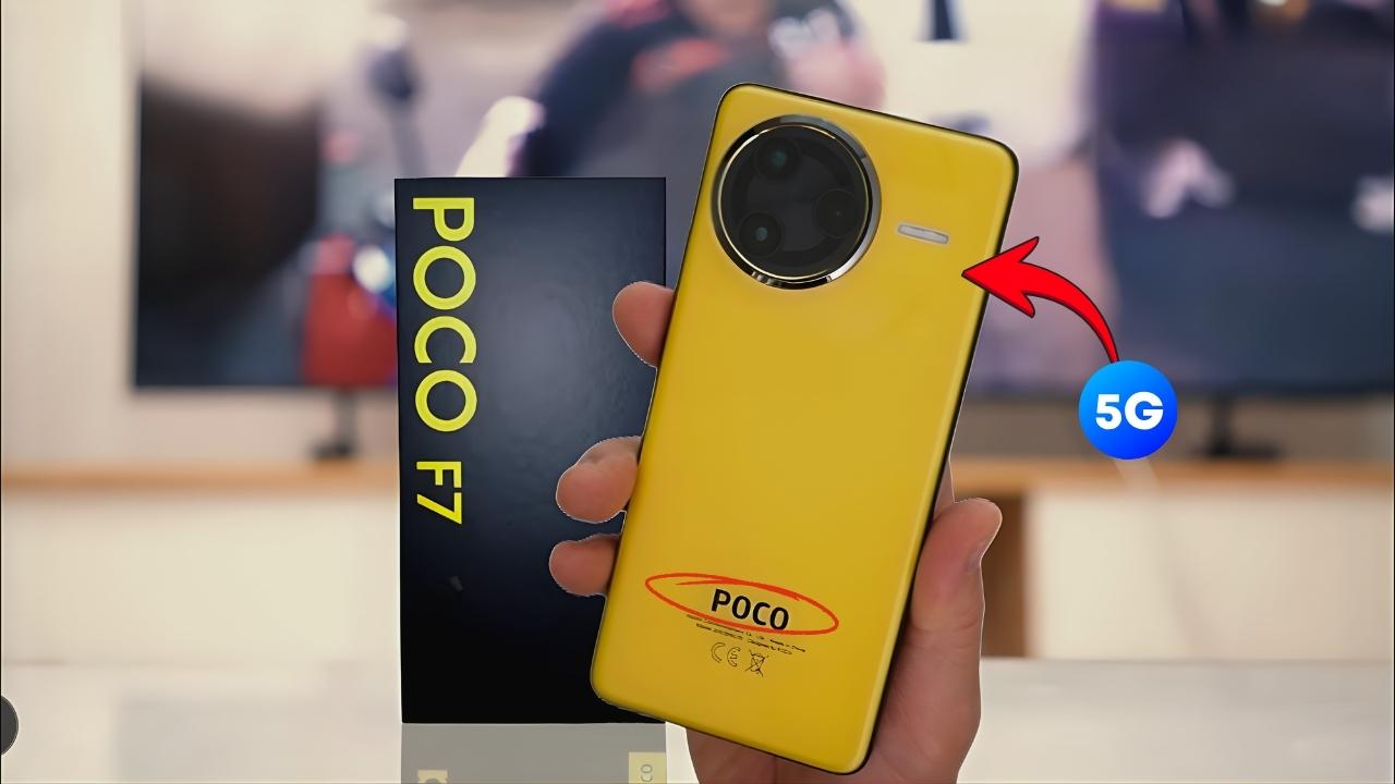 POCO F7 5G: el nuevo smartphone que sorprende con potencia extrema, diseño moderno y conectividad ultrarrápida